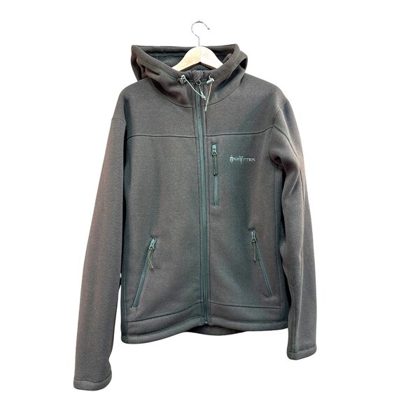 Kryptek Mens Medium Full-Zip OD Green Hooded Fleece Jacket NWOT Mens Medium - Picture 1 of 6